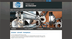 Desktop Screenshot of maschinenbau-haas.at